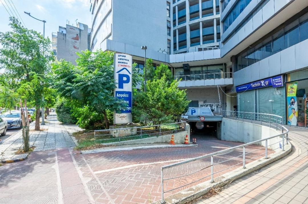 סלוניקי Railway Area Studio Parking מראה חיצוני תמונה